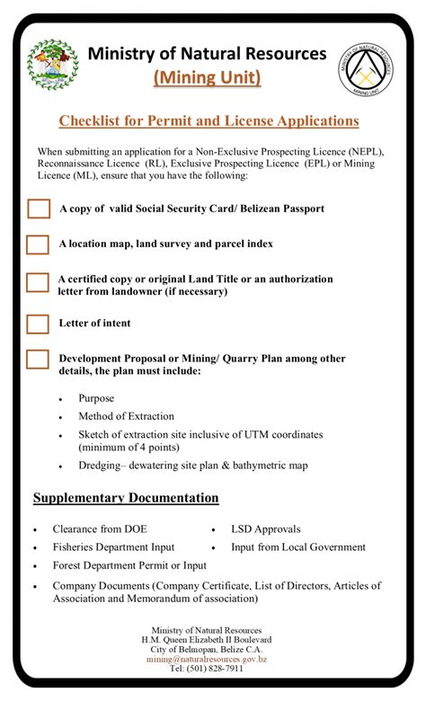 Permit Forms, Applications and Checklists .